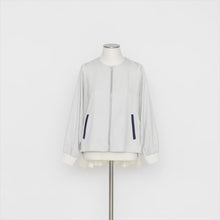 Load image into Gallery viewer, ビンテージ素材 チュール切り替えブルゾン3252213C