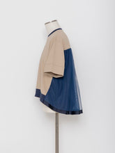 Load image into Gallery viewer, 3255222A Back tulle layered T-shirt
