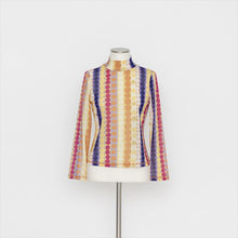 画像をギャラリービューアに読み込む, ドットプリントチュールインナー(ハイネック) 5252011A