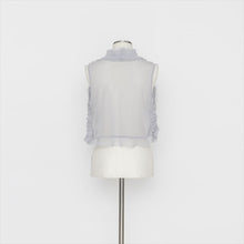 画像をギャラリービューアに読み込む, チュール フリルベスト5252014C