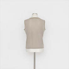 画像をギャラリービューアに読み込む, 花柄モチーフ刺繍タンクトップ5252018A