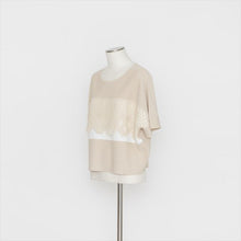 画像をギャラリービューアに読み込む, レースMIXオーバーサイズニット5252020A