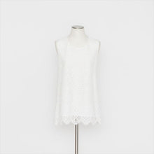 画像をギャラリービューアに読み込む, 立体レースタンクトップ5252021A