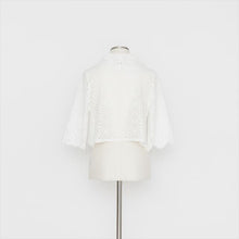 画像をギャラリービューアに読み込む, 立体レースジャケット5252023C