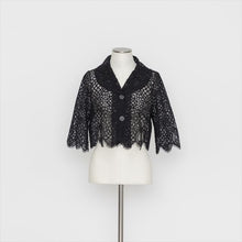 画像をギャラリービューアに読み込む, 立体レースジャケット5252023C