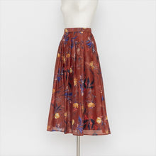 画像をギャラリービューアに読み込む, 綿×シルク オリジナルプリントスカート5252032E
