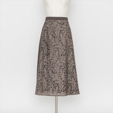 画像をギャラリービューアに読み込む, レースプリント 台形スカート5252043E
