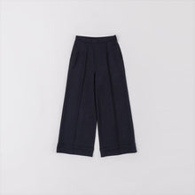 画像をギャラリービューアに読み込む, スラブ糸使用 ワイドパンツ5252050F