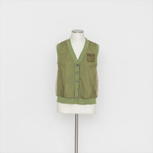 画像をギャラリービューアに読み込む, 素材MIXニットベスト5252111H