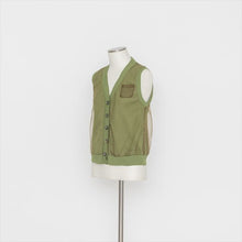 画像をギャラリービューアに読み込む, 素材MIXニットベスト5252111H