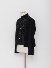 画像をギャラリービューアに読み込む, 5255034O 幾何柄刺繍ブラウス