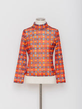 Load image into Gallery viewer, 5255036A Transfer print tulle pullover