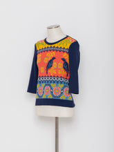 Load image into Gallery viewer, 5255103A Bird Jacquard Knit Pullover