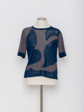 Load image into Gallery viewer, 5255114A Leaf pattern intarsia pullover