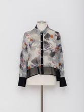 画像をギャラリービューアに読み込む, 5255227O 水彩柄 ブラウス