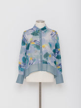 画像をギャラリービューアに読み込む, 5255227O 水彩柄 ブラウス