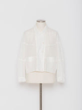 画像をギャラリービューアに読み込む, 5255232C コットンオーガンジー 立体ジャケット