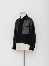 画像をギャラリービューアに読み込む, 5255232C コットンオーガンジー 立体ジャケット