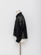 画像をギャラリービューアに読み込む, 5255232C コットンオーガンジー 立体ジャケット