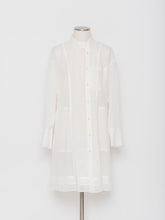 画像をギャラリービューアに読み込む, 5255233C コットンオーガンジー ロングブラウス