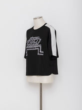 将图片加载到图库查看器,5255238A タイポグラフィック プリントプルオーバー