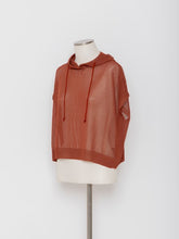 将图片加载到图库查看器,5255302A ニットフーディープルオーバー