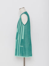 画像をギャラリービューアに読み込む, 5255313H 幾何柄ニットノースリーブロング