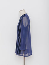 画像をギャラリービューアに読み込む, 5255314C 幾何柄ニットロングカーディガン