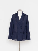 画像をギャラリービューアに読み込む, 5262510C VISCREPE ダブルブレスト ニットジャケット