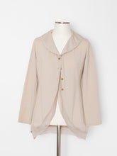 将图片加载到图库查看器，5255112C 薄纱高针距针织开衫
