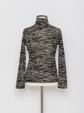Load image into Gallery viewer, 3255001A Printed tulle pullover (dot/zebra)
