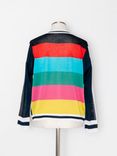 Load image into Gallery viewer, 3255122C Color Block Knit Cardigan

