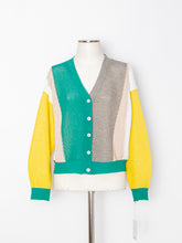 Load image into Gallery viewer, 3255320C Bicolor Knit Cardigan
