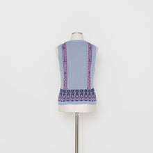 将图片加载到图库查看器，アートジャガード タイトシルエットタンクトップ 5245102A
