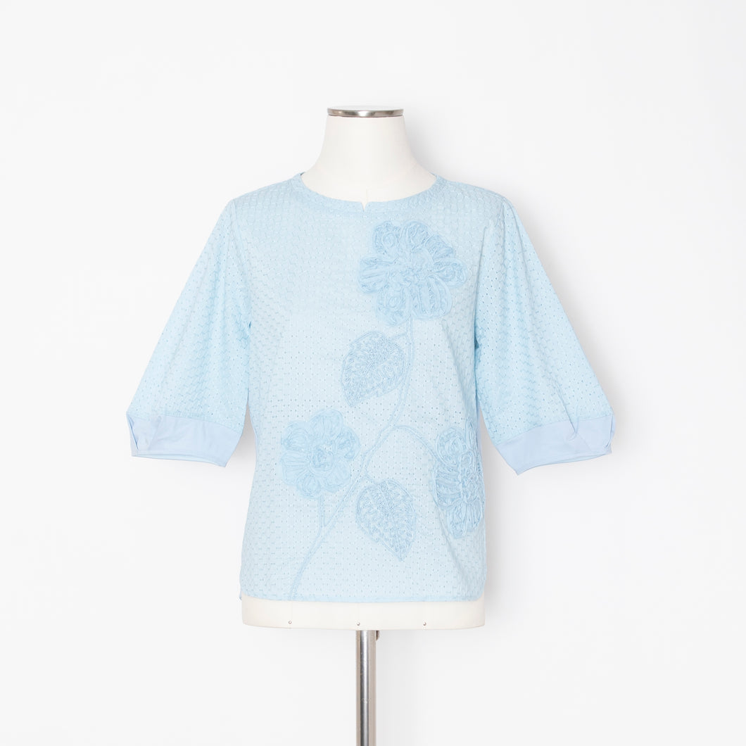 ローン刺繍Tシャツ5246041A