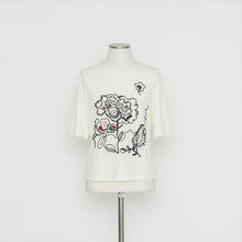 Load image into Gallery viewer, フォレスト刺繍Tシャツ5246215A
