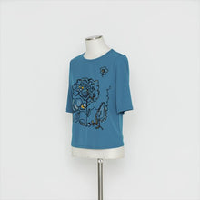 Load image into Gallery viewer, フォレスト刺繍Tシャツ5246215A

