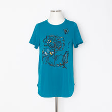 Load image into Gallery viewer, フォレスト刺繍ロングTシャツ5246216A
