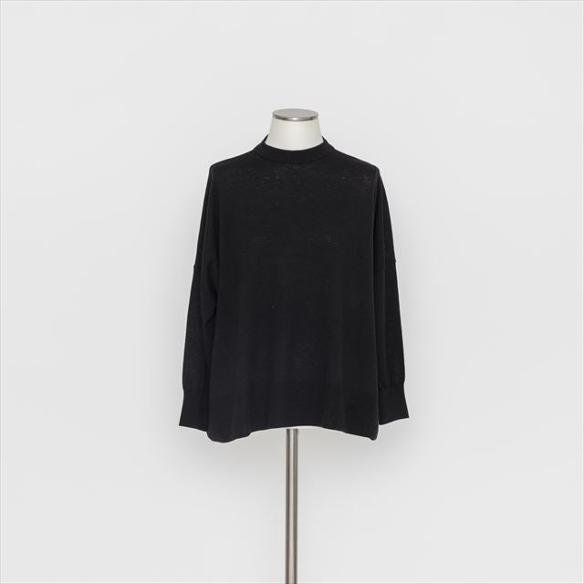 カシミヤ10％　ハイネックプルオーバー5252304A