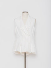 Load image into Gallery viewer, 5255024H Tulle mix switching flare vest

