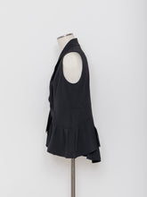 Load image into Gallery viewer, 5255024H Tulle mix switching flare vest
