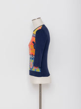 Load image into Gallery viewer, 5255103A Bird Jacquard Knit Pullover
