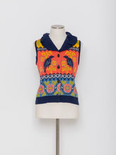 画像をギャラリービューアに読み込む, 5255104H バードジャカードニットベスト

