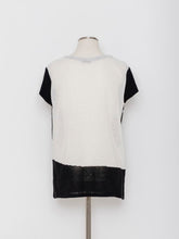 画像をギャラリービューアに読み込む, 5255113A リーフ柄 インターシャニット ロングプルオーバー
