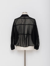 画像をギャラリービューアに読み込む, 5255232C コットンオーガンジー 立体ジャケット
