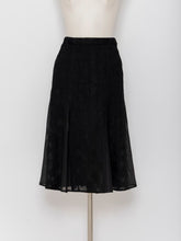 画像をギャラリービューアに読み込む, 5255250E 花柄ジャカードメッシュスカート
