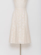 画像をギャラリービューアに読み込む, 5255250E 花柄ジャカードメッシュスカート
