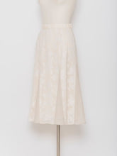 画像をギャラリービューアに読み込む, 5255250E 花柄ジャカードメッシュスカート
