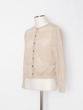Load image into Gallery viewer, 5255310C Knitted border knit cardigan
