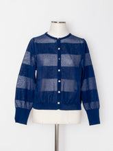 Load image into Gallery viewer, 5255310C Knitted border knit cardigan
